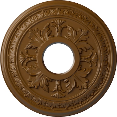 Baltimore Ceiling Medallion (Canopies up to 5 1/2"), 15 3/8"OD x 4 1/4"ID x 1 1/2"P, Smokey Topaz